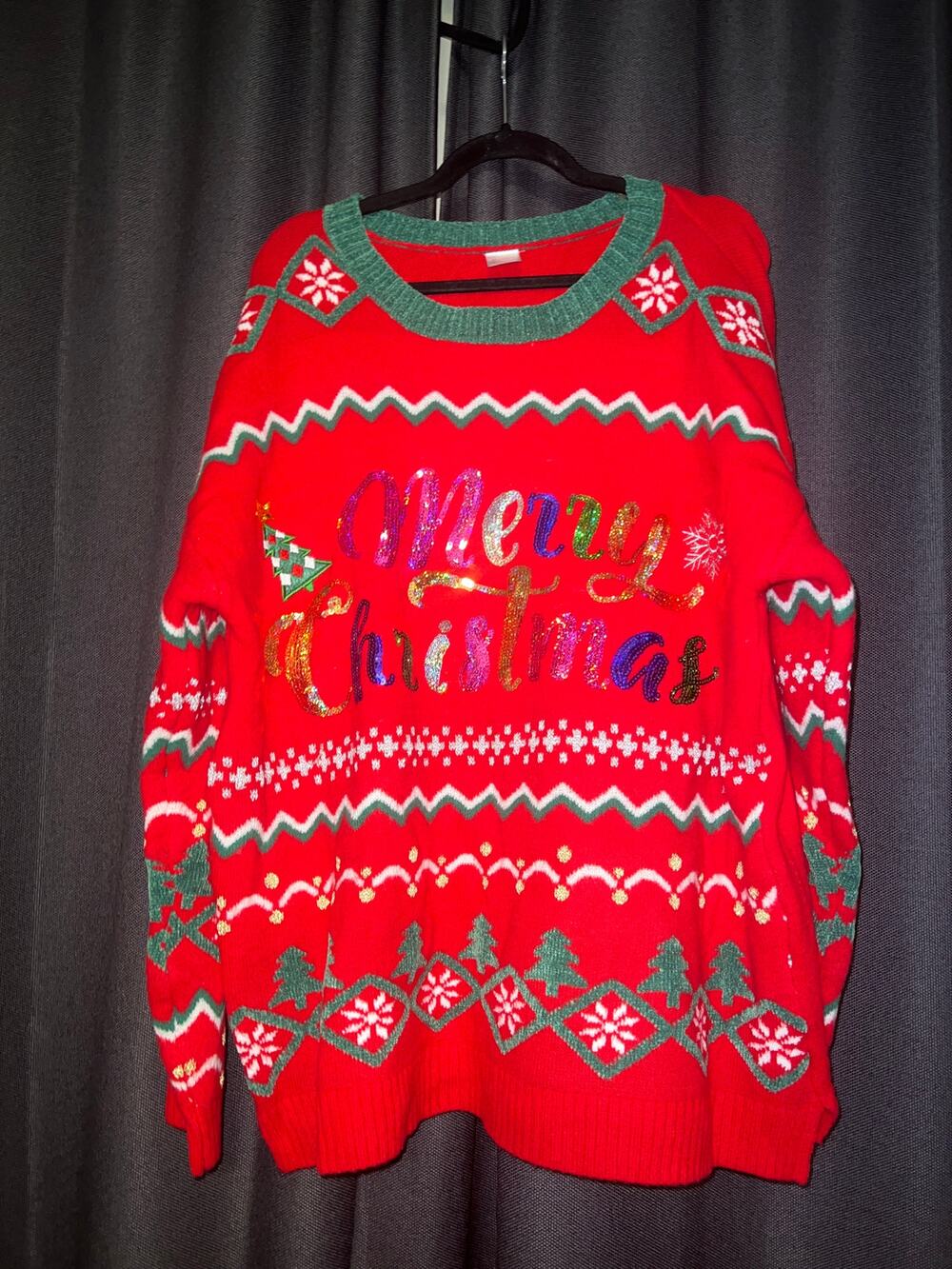 Ugly Christmas Sweater Xmas Size 1X